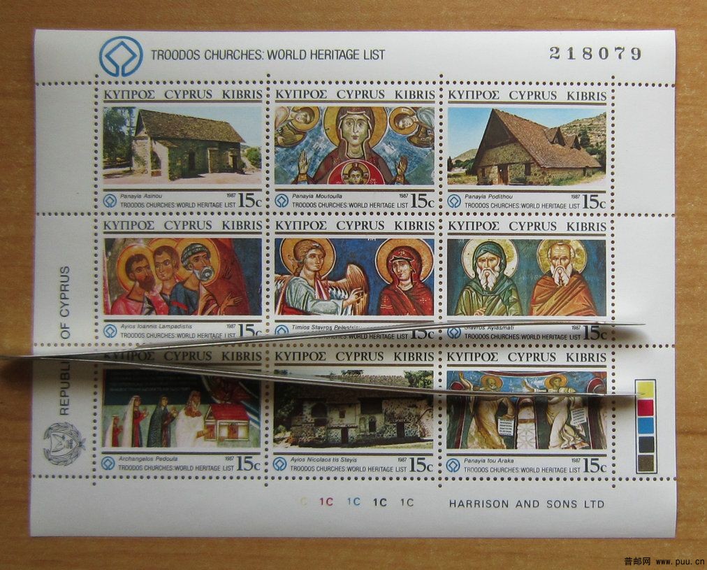 塞浦路斯 特罗多斯地区的彩绘教堂小全张.jpg