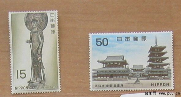 日本 法隆寺【法隆寺楠木雕百济观音、法隆寺金堂五重塔】.jpg