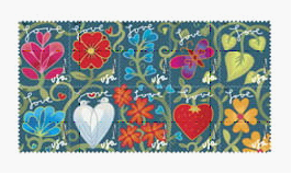 美国邮票《爱的花园》