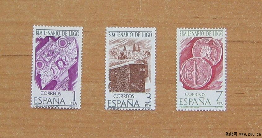 西班牙 卢戈的罗马城墙【卢戈建城2000周年，巴蒂塔莱斯附近出土的马赛克碎片、古罗马.jpg