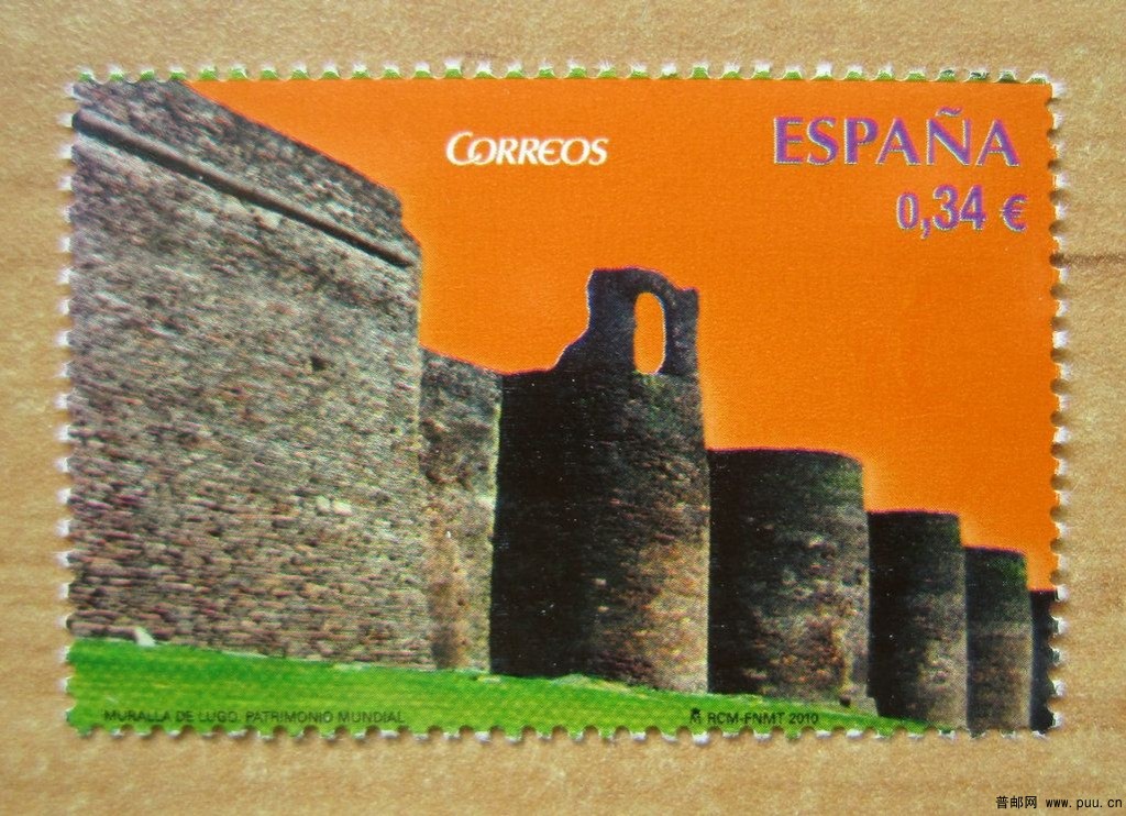 西班牙 卢戈市的古罗马城墙1全.jpg