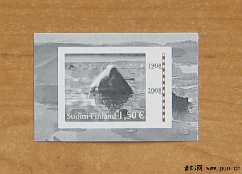 芬兰 瓦尔肯群岛（与瑞典高海岸共有）不干胶邮票.JPG