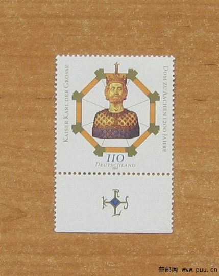 德国 亚琛大教堂【世界文化遗产—亚琛大教堂建成1200周年，框架中的人物1全】.JPG.jpg