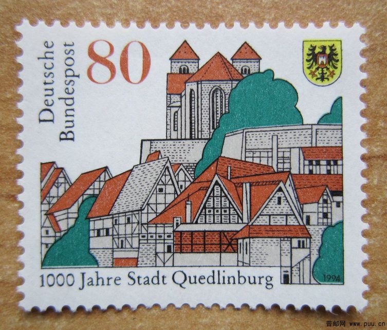 德国 奎德林堡神学院，城堡和古城【千年古城奎德林堡】.jpg