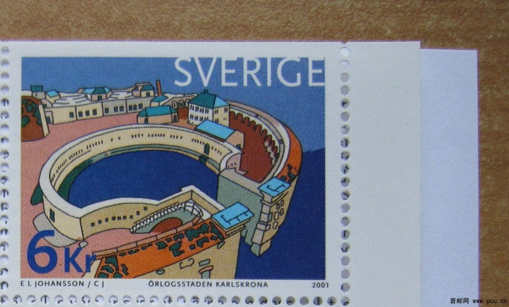 瑞典 卡尔斯克鲁纳军港【2001年小本票】.jpg