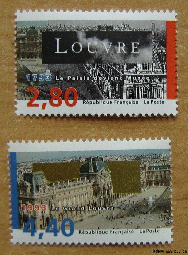 法国 巴黎塞纳河畔【卢浮宫建成200年纪念】.jpg