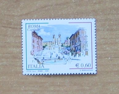 意大利 罗马历史中心-西班牙广场的破船喷泉1全.JPG