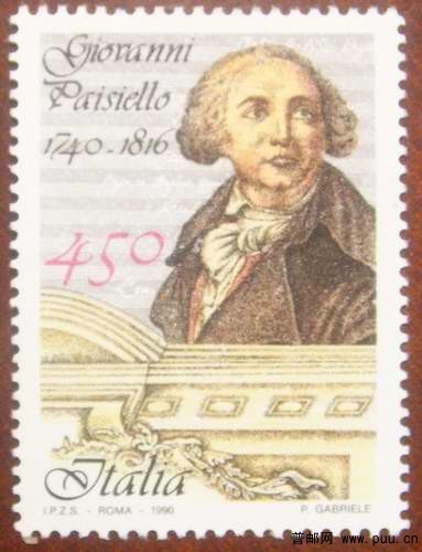 意大利90年音乐家帕依西埃洛1全4元