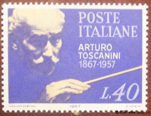意大利67年音乐指挥家托斯卡尼尼1全4元