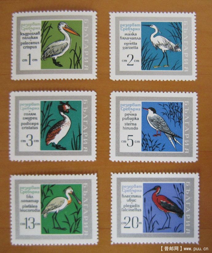 保加利亚 斯雷伯尔纳自然保护区【1968年发行保护区鸟类】.jpg