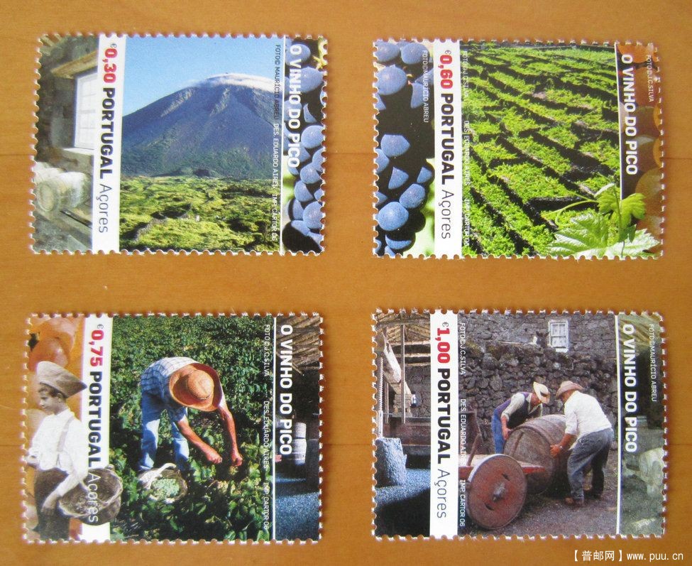 葡萄牙 皮克岛酒庄文化景观【亚速尔2006年发行】.jpg