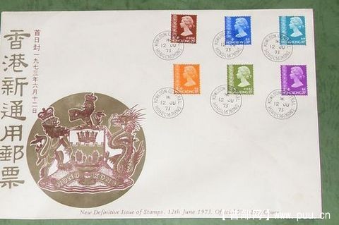 ★香港普票1973年首日封★