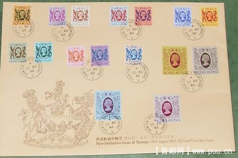 ★香港普票1982年首日封★