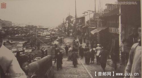 无锡古运河边三里桥段货船码头(12-4)