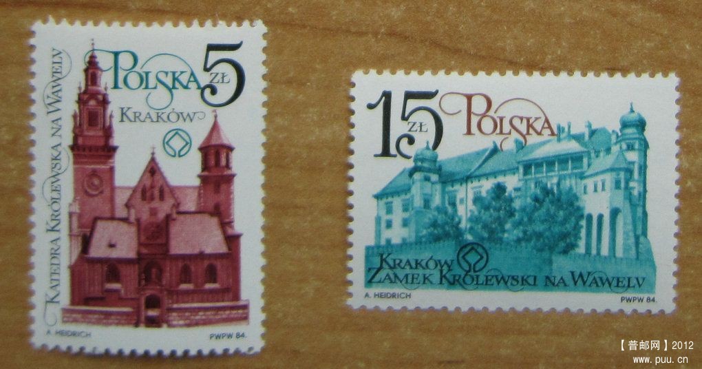 波兰 克拉科夫历史中心【1984年发行瓦维尔大教堂、瓦维尔皇家城堡】.jpg.jpg