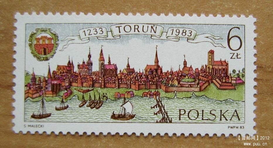 波兰 托伦中世纪城市【1983年发行】.jpg