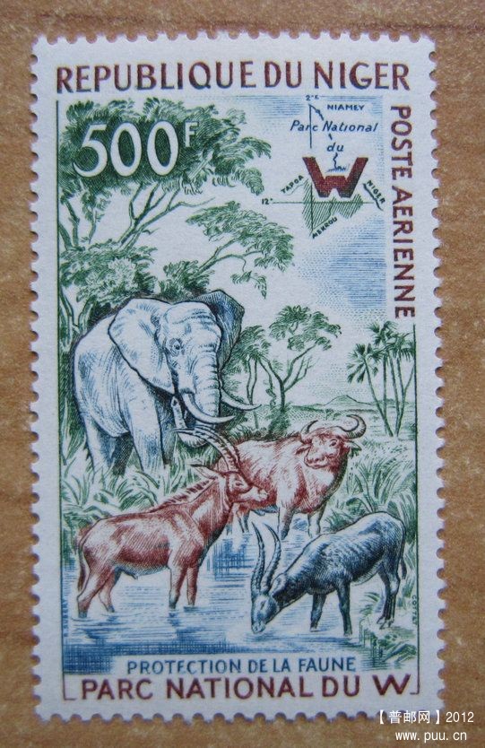 尼日尔 “W”国家公园【1960年发行】.jpg