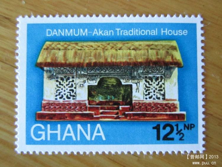 加纳 阿散蒂人的传统建筑【1970年发行】.jpg