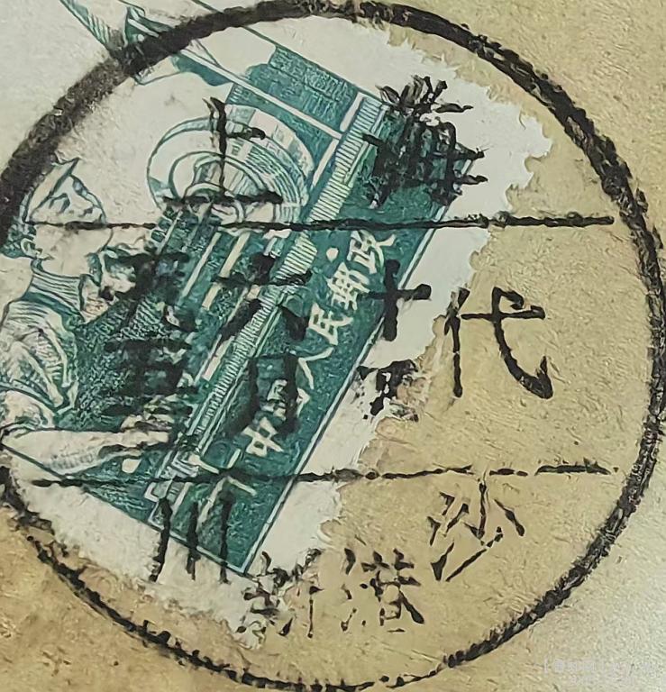 上海邮区川沙新港