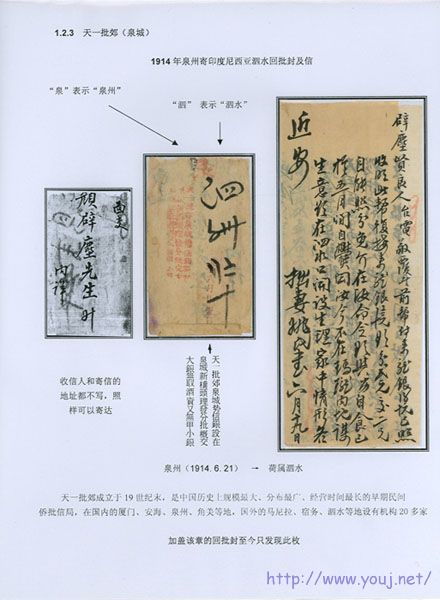 1914泉州寄印尼泗水