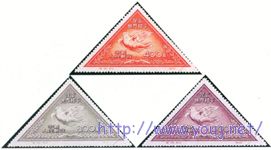 等腰三角形邮票