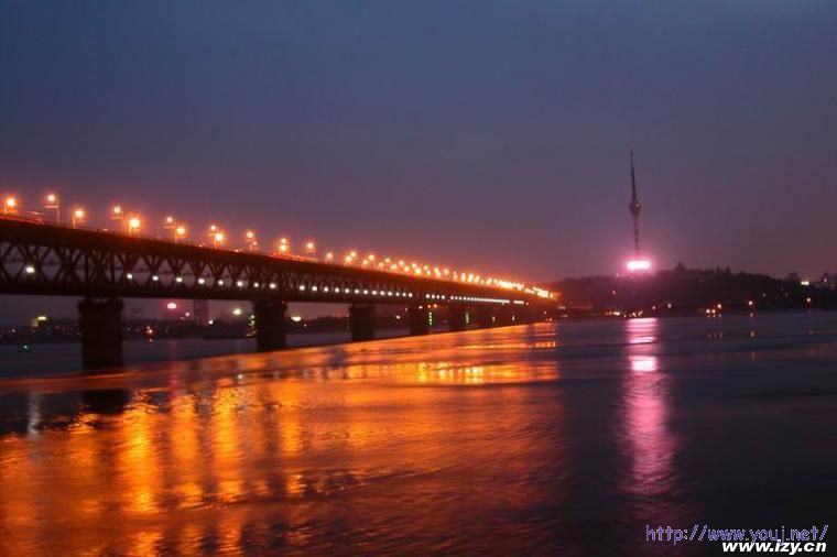 长江大桥夜景