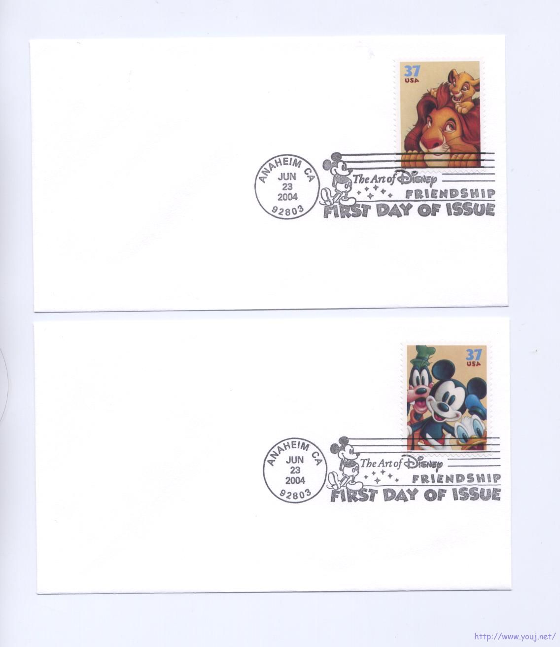 美国2004迪斯尼邮票首日封1.jpg