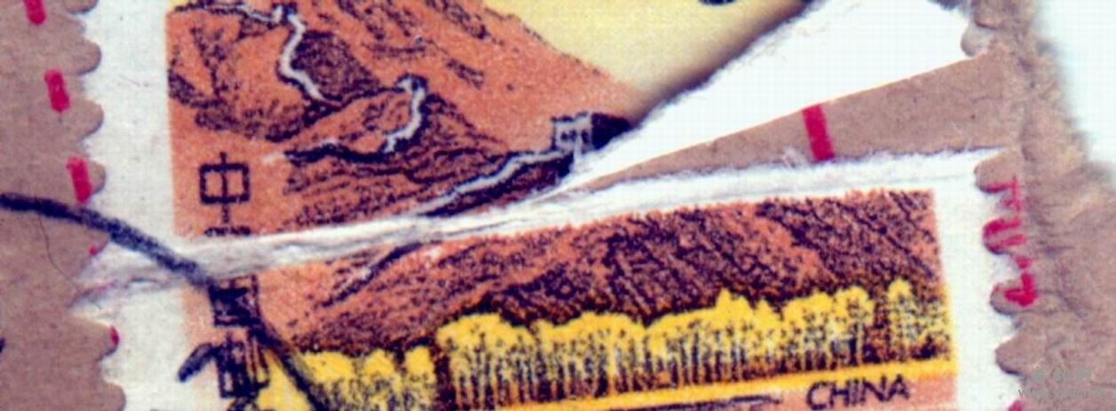 再看票断开部位下面的情况