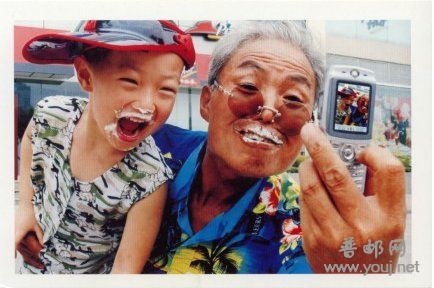 王震摄影作品:老馋猫与小馋猫