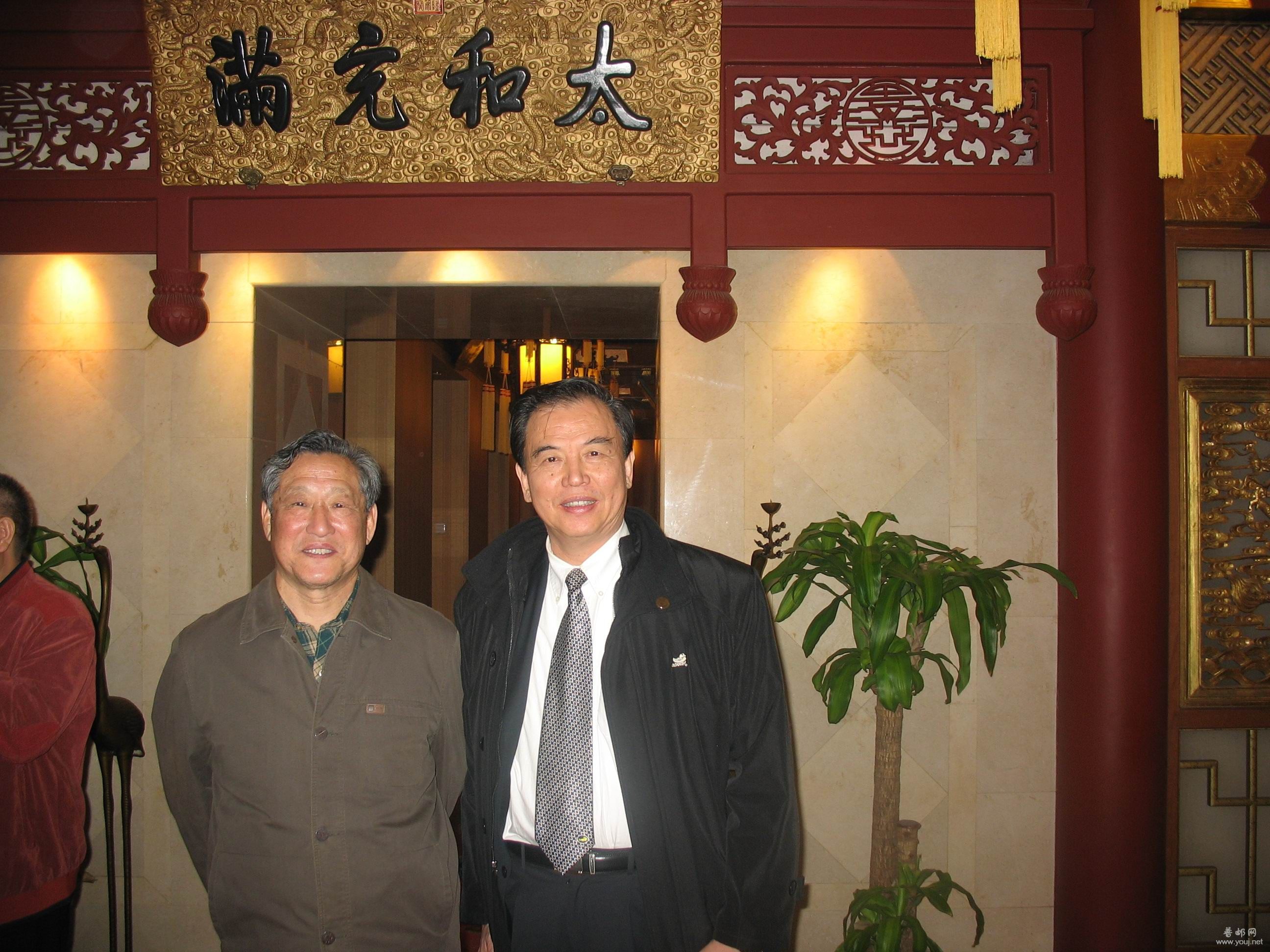 与许庆发老师合影