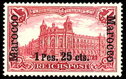 GERMAN OCCUPATION STAMPS德国占领区纪念邮票MAROCCO.JPG