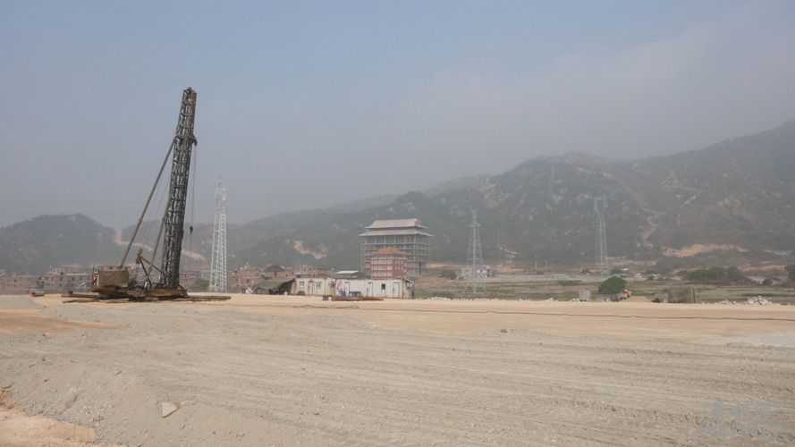 高铁泉州站工地