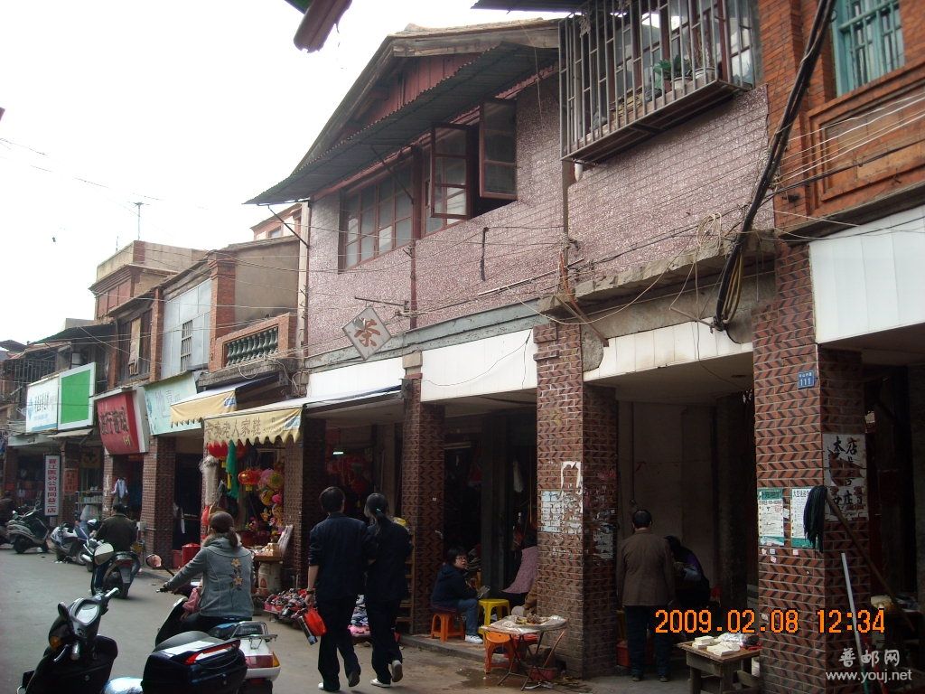 二楼为玄坛宫，宫边也有信局遗址，待发