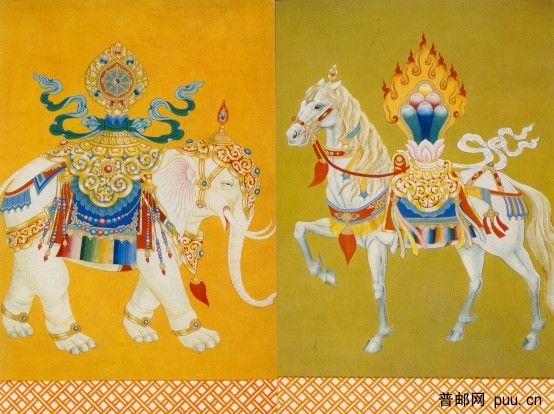 白象宝、胜马宝；