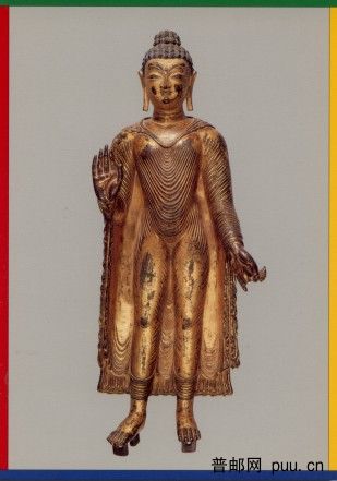 释迦牟尼鎏金铜像