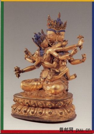 金刚鎏金铜像