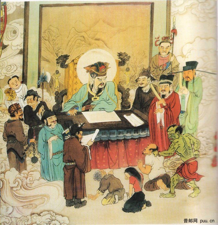 百善孝为先,古代绘画中对不孝儿女的审判