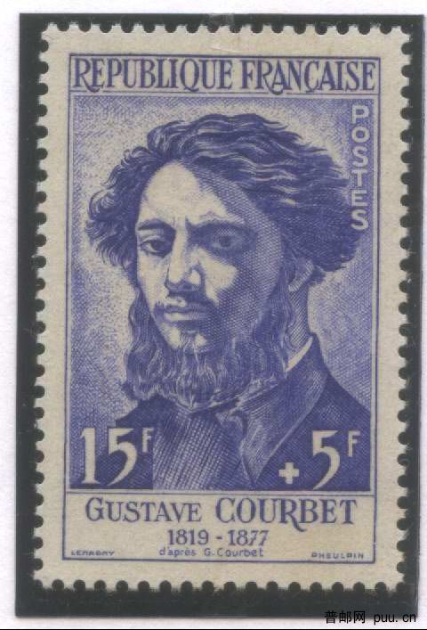 库尔贝《自画像》