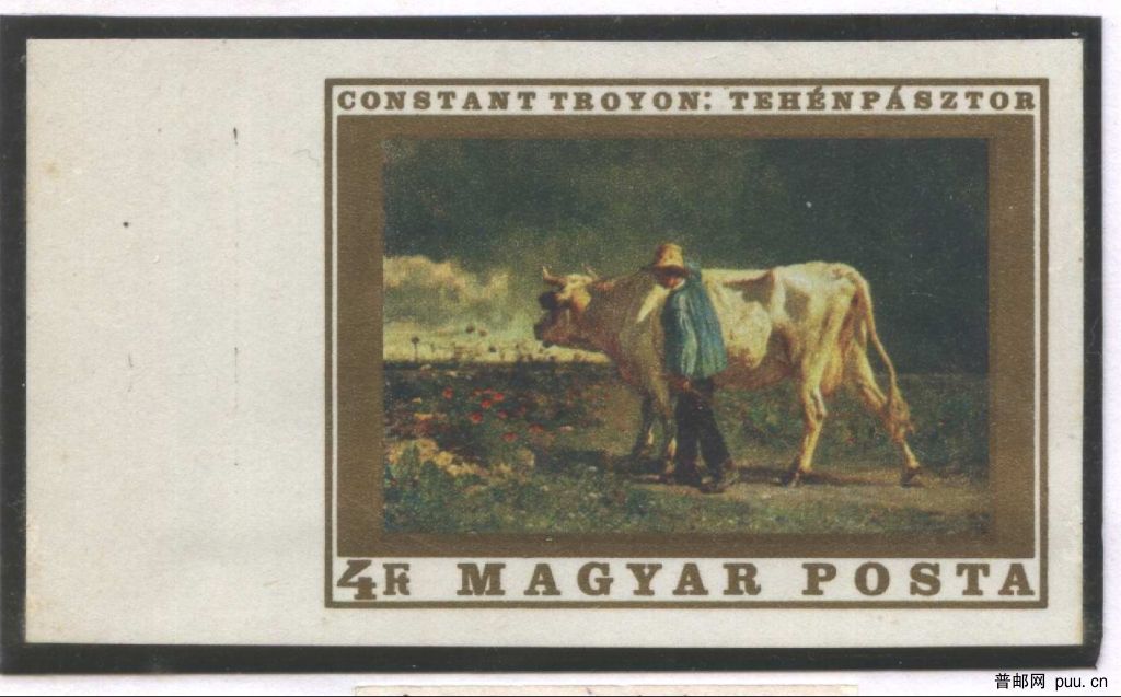 特罗容：《黄昏牧归》