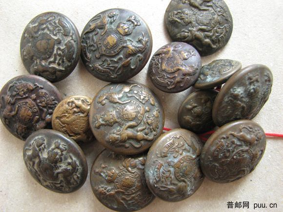 一战劳工衣服钮扣