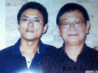 2008年9月与兰州赖景耀先生在景德镇合影